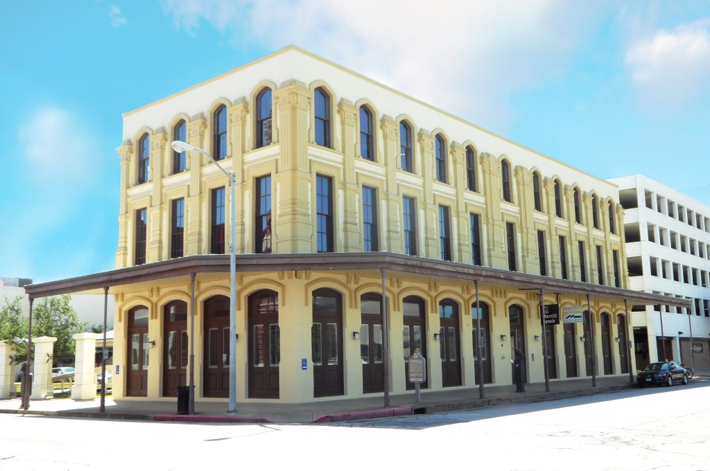 Mitchell Historic Properties showcasing a real estate leasing property in Galveston