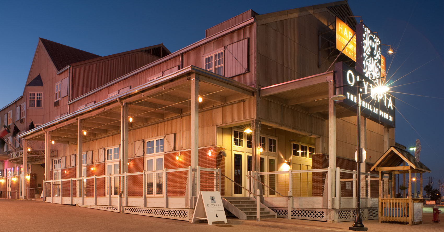 Pier 21 Event Venue Galveston, TX Mitchell Historic Properties