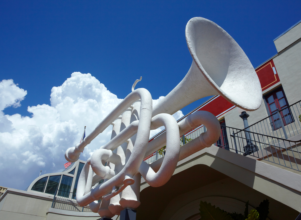 Galveston's Famed Trumpet Sculpture Mitchell Historic Properties
