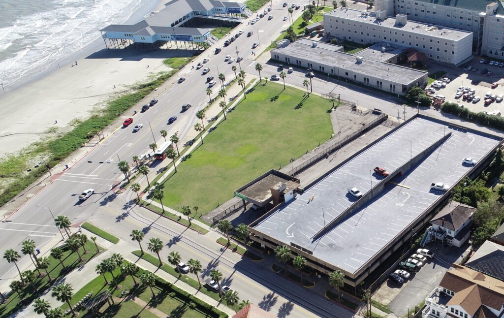 Beach Central Aerial View